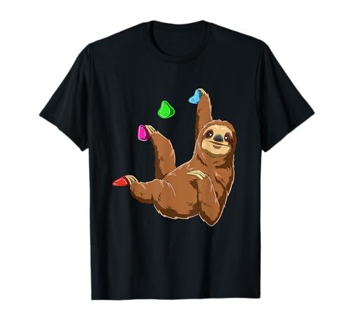 Cooles Faultier - Boulder Klettern T-Shirt