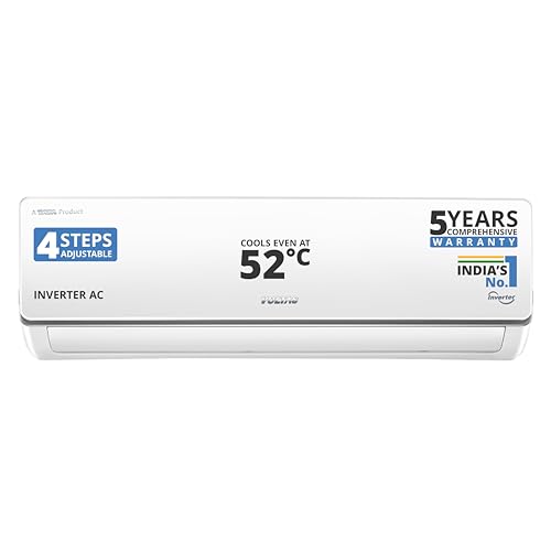 Voltas 2 ton 3 Star, Inverter Split AC (Copper, 4-in-1 Adjustable Mode, Anti-dust Filter, 243V Vectra CAJ, White)