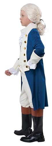 Disfraz completo Alexander Hamilton para niños miniatura 3