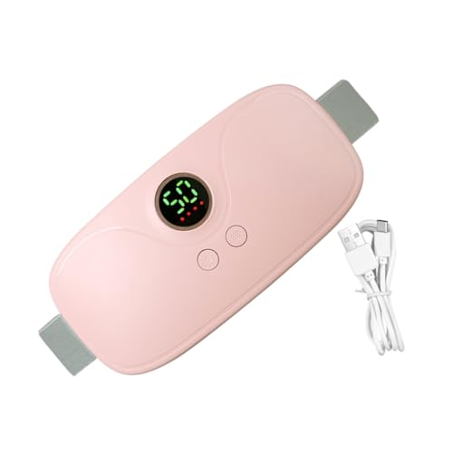 Ceinture chauffante pour crampes et massage du ventre COLLBATH en tissu élastique ajustable