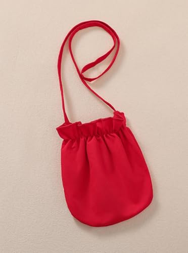 Image of Girls 2 Piece Outfit Preppy Strawberry Graphic Sleeveless Polo Shirt and Pleated Skirt Set with Crossbody Bag