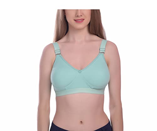 Image of Elina Women's Cotton Non Padded Wire Free Full Coverage Bra