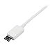 StarTech.com 3.3 ft. (1 m) USB to Micro USB Cable - USB 2.0 A to Micro B - White - Micro USB Cable (USBPAUB1MW)