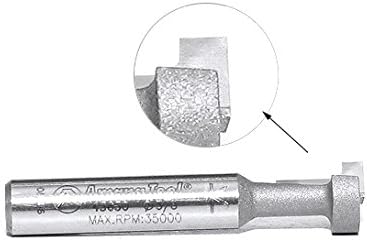 Amana Tool - 45652 Carbide Tipped Keyhole 1/2 Dia x 3/8 x 1/4" Shank