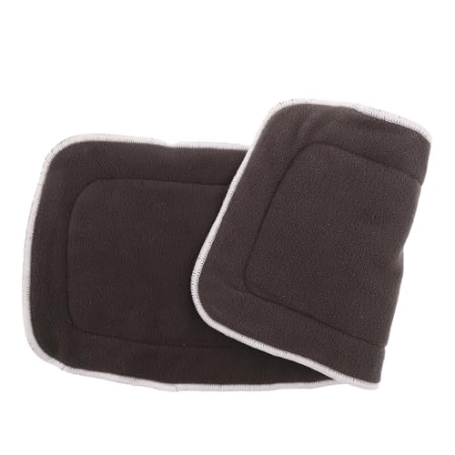 SOPOTUTU Inserti Assorbenti Riutilizzabili in Microfibra 18X8 Pollici per Pannolini Adulti, Rivestimenti in Stoffa a 4 Strati per Incontinenza di Anziani Costretti a Letto