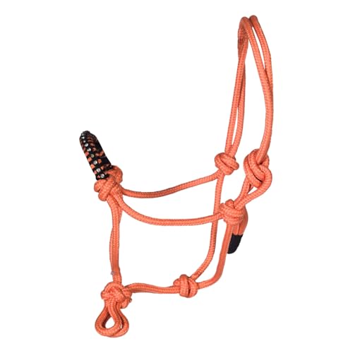 Cabezada de nudo para hobby horsing complemento textil ajustable de caballos de juguete 3