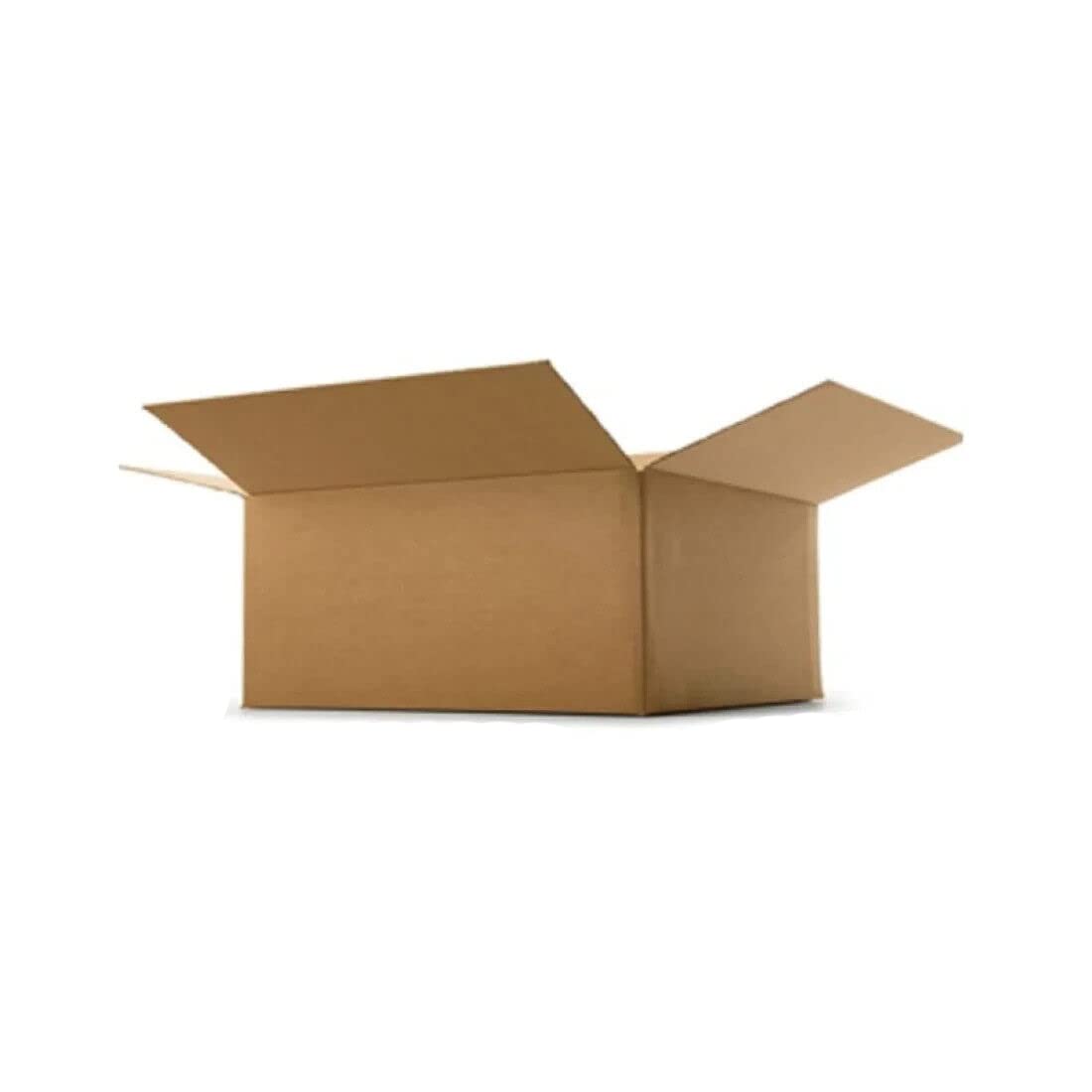 Strong Cardboard Storage Boxes for Posting Small & Large Parcels ━ Moving Bulk Gifts, Single Wall Eco Friendly Shipping Cartons, Corrugated Boxes (12x9x9 ━ 305x229x229mm, Pack of 5)
