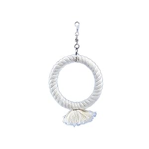 Nobby touw van katoen met ring, 14 cm, maat S