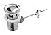Produktbild Sanitop-Wingenroth Excenter-Ablaufgarnitur für Waschtische | Mit Hebelmechanik | Standardgewinde 1 1/4 | Metall | Chrom | 19195 1