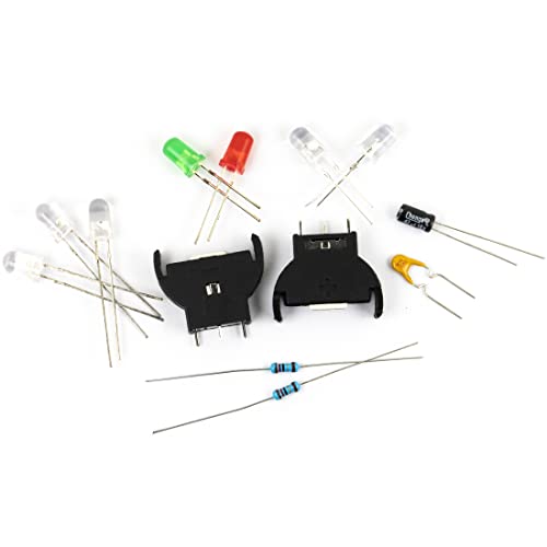 Image of PCB Repair kit for SEGA Dreamcast Controller Ports, Battery Holder, Fuse Capacitor, Resistor, Capacitor (Battery Holder 2pcs)