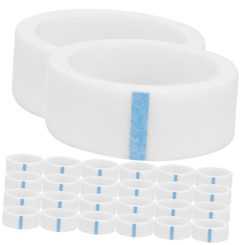 BELLIFFY Eyelash Extension Tape Lash Extension Supplies 20pcs White Non-Woven Fabric Lash Tape