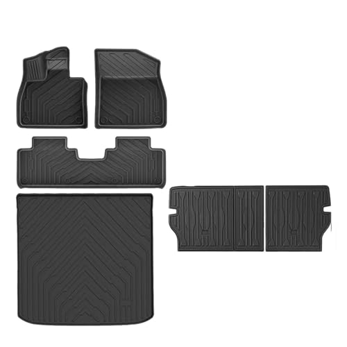 Tapis de sol BYD Yuan Plus haut de gamme LHD avec protection de coffre intégrée