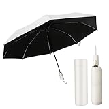 ☀️【Protezione dal Sole e dalla Pioggia】 Grazie al rivestimento UPF 50+, questo ombrello da viaggio offre una protezione UV eccellente e resistenza alla pioggia, bloccando oltre il 99% dei raggi dannosi. Approfitta della sua protezione anche nelle condizioni di vento forte.