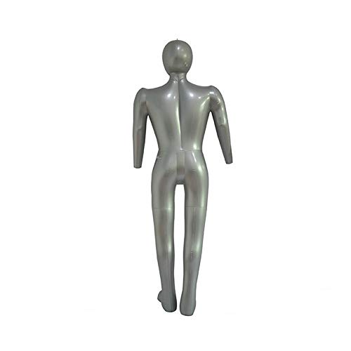 VIGAN Opblaasbare Mannelijke Model Full Body Mannequin met Arm & Benen Mannen Kleding Display Dummy Props Nieuwe - Afbeelding 3