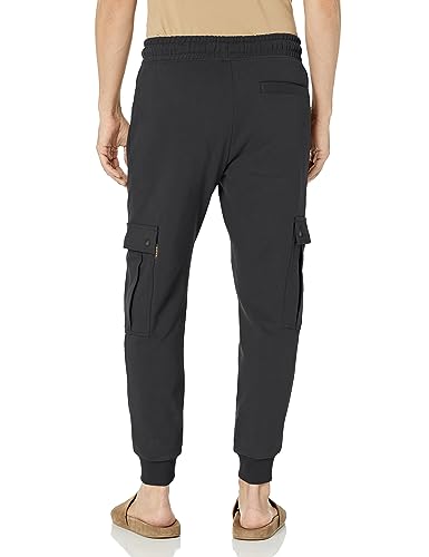 BOSS Men's Cozy French Terry Cargo Pocket Joggers2