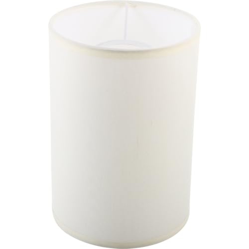 Image of ABOOFAN Round Lamp Shade 7.87 in E27 Fabric Lampshade Decorative Lamp Cover for Table and Floor Eye Protection Shade for Bedroom Living Room Dining Room Office and Hotel