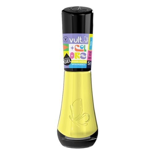 VULT ESMALTE 5FREE COLORS AMARELO MICARETA 8ml