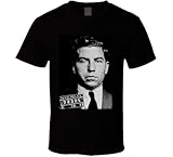 okmn76huc lucky luciano mafia t shirt black m
