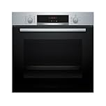 Bosch - Pyrolytic Multifunction Oven, Series 4, 60 cm. wide, Cleaning assistant, Steel, HBA574ES3