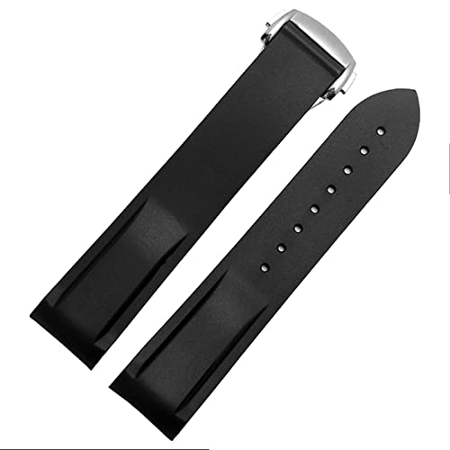Bracelet montre silicone 22mm souple pour remplacer un modèle usé