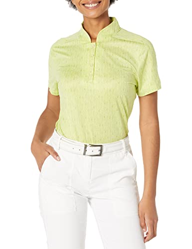 GREG NORMAN Damen Daiquiri S/S Polo Golfhemd, Hellgrün, Groß Cover