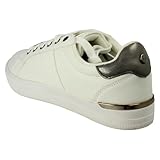 Ladies Elle Sport Lace Up Trainers F7311 - White Synthetic - UK Size 4 - EU Size 37 - US Size 6 - Image 3
