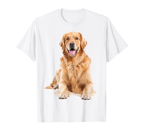 Grafica per animali domestici Golden Retriever Golden Retriever Maglietta
