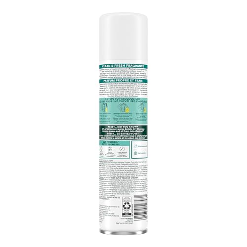 Foto von Batiste Trockenshampoo Original ,Dry Shampoo zum Auffrischen und Stylen der Haare, Haarpflege Spray ohne Ausspülen, Voluminöses Haarstyling mit dem erfrischenden Zitrusfrucht-Duft , 200 ml (1er Pack)