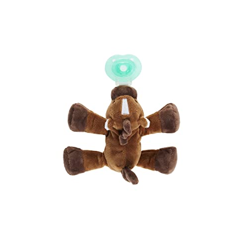 Nookums Paci-Plushies Buddies - Harmony The Horse Pacifier Holder - Adapts To Name Brand Pacifiers, Suitable For All Ages, Plush Toy Includes Detachable Pacifier #TOP3