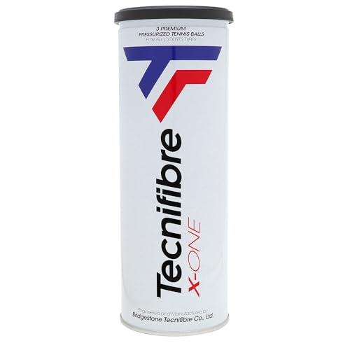 Tecnifibre Tubo De Bola De Tenis XOne Com 3 Bolas Amarelas