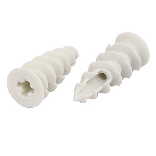 Aexit 14mm x 38mm Nylon Hollow-Wall Self-Drilling Drywall Anchor 15pcs (556ec8593219efba057ad89247055793)