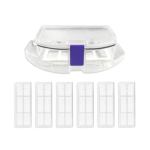 FHBNNYRPH Repuestos De Filtro De Caja De Polvo, Filtros Lavables, Compatibles con Aspiradoras Robot Narwal, Freo/J3