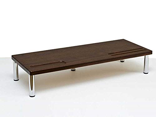 PCモニタースタンド ハイタイプW60XH11.5cm WAL＊丁度よい高さにでき 天板下にキーボードやマウスを収納可能