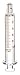 Glass Syringe, Metal Luer Lock, 10 mL For Laboratory and Veterinary use only