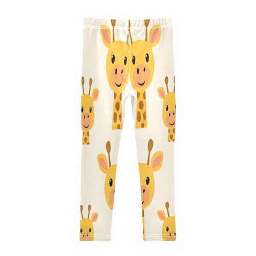 Bolaz Toddler Girls Leggings Printed Yoga Pants Leggings Painting Giraffe for Kids2