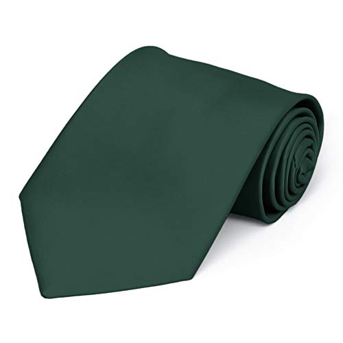 Image of tiemart Premium Solid Color Necktie