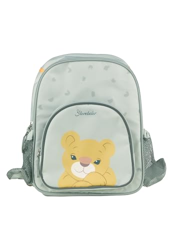 Sterntaler Kinderrucksack Löwe Leo – Wasserabweisendes Polyester,...