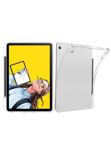 for Wacom Movink Pad 11 Inch Tablet Case Ultra-Thin Full Coverage Corner BOVUGAC Soft TPU Shockproof Kids Friendly for Movink Pad 11 Case Cover.(Clear)