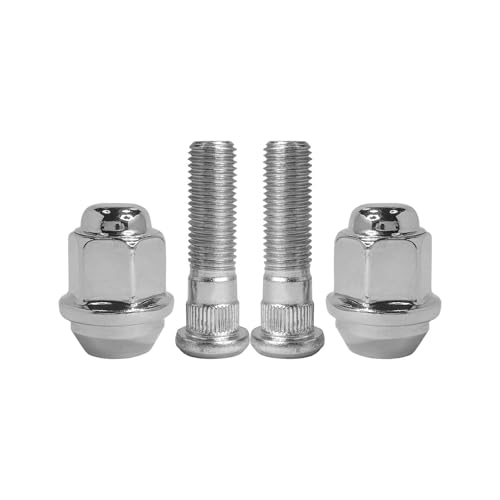 Syzhuoyin 4�� M12x1.5 �z�C�[�� �X�^�b�h ���O �i�b�g �L�b�g 51752-07000 �q�����_�C �A�N�Z���g �G�����g�� �A�N�Z���g Ioniq Santa Fe Kia Forte Optima Sedona Spectra Sou