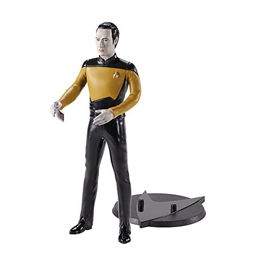 Figura the noble collection bendyfigs star trek data