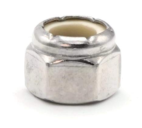 Nylon Lock Nut Nylock 18-8 Stainless Steel - 5/16-18 (.502 Flats x .250 Height) Qty-200