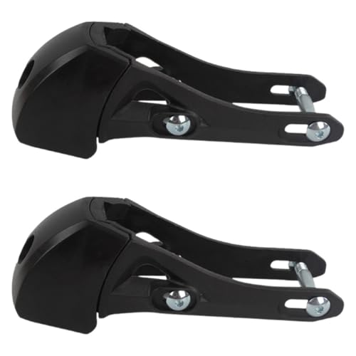 BESPORTBLE 2pcs Roller Skate Brake Pad Replacement Durable Inline Skate Stopper for Adults Easy Install Block Pad Accessory for Skating Performance