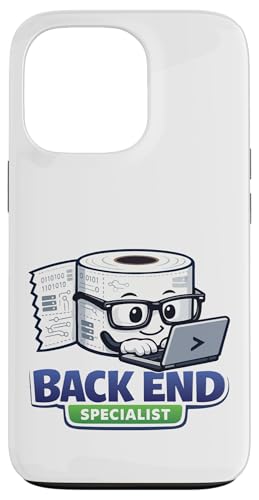 Back End Specialist Programmer Funny Toilet Paper Developer �X�}�z�P�[�X iPhone 13 Pro �p