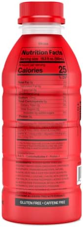 PRIME Hydration with BCAA Blend for Muscle Recovery Tropical Punch (12 Drinks, 16 Fl Oz. Each)
