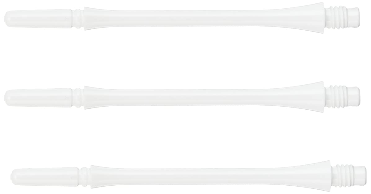 Cosmodarts Fit Shaft Gear Shaft Slim Spin White 8