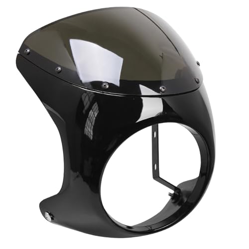 Kit carénage universel moto cafe racer avec pare-brise pour phare 7 pouces bobster touring