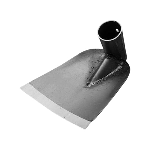 Azada de jardín, cabezal de intercambio para azada de malas hierbas, herramientas manuales de acero al manganeso para trabajos de excavación como piezas de repuesto para parterres, huertos y céspedes