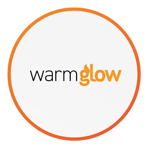 WARMGLOW Blue Flame Cabinet Indoor Portable Gas Heater - 3.8KW with Oxygen Depletion Sensor & Variable Heater Setting - Wheels, Butane Gas Regulator, Hose - Home, Office, Garage, Workshop - 7