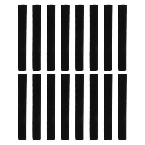 Veemoon 16 Pezzi Divisori per Portagioie in Spugna Nera Regolabili e Tagliabili, Inserti per Cassetti e Vassoi Portagioielli, Organizer per Scatole e Custodie da Viaggio per Gioielli,