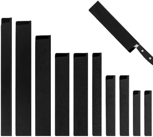 3 Stück Messerschutzhüllen 22cm - ABS Kunststoff Klingenschutz Für Küchenmesser